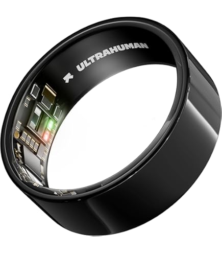 Amazon | 【正規販売代理店】Ultrahuman Ring Air 8号 Aster Black